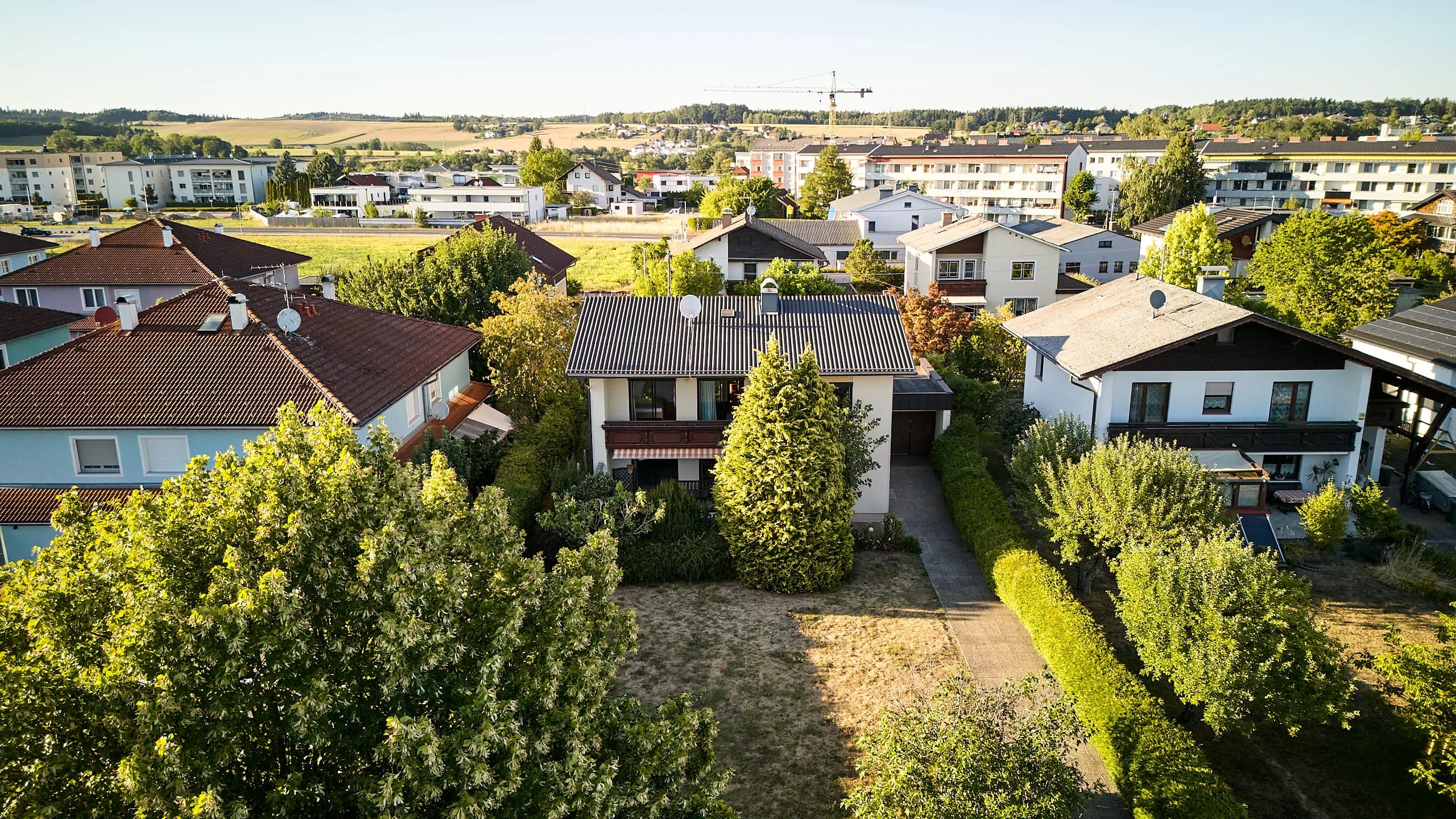 Das Haus und seine Umgebung
